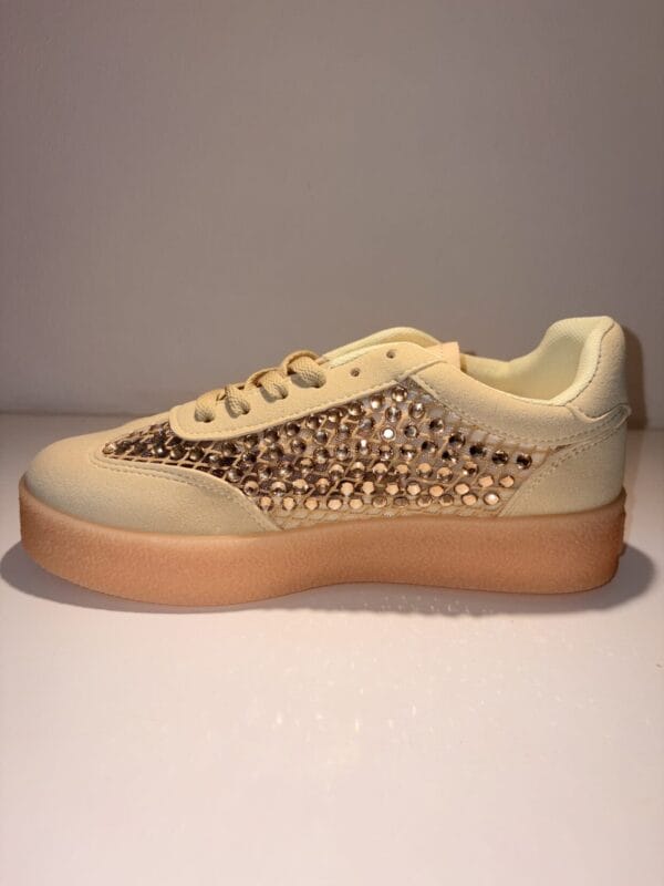 Sneaker LowYellowSparkle