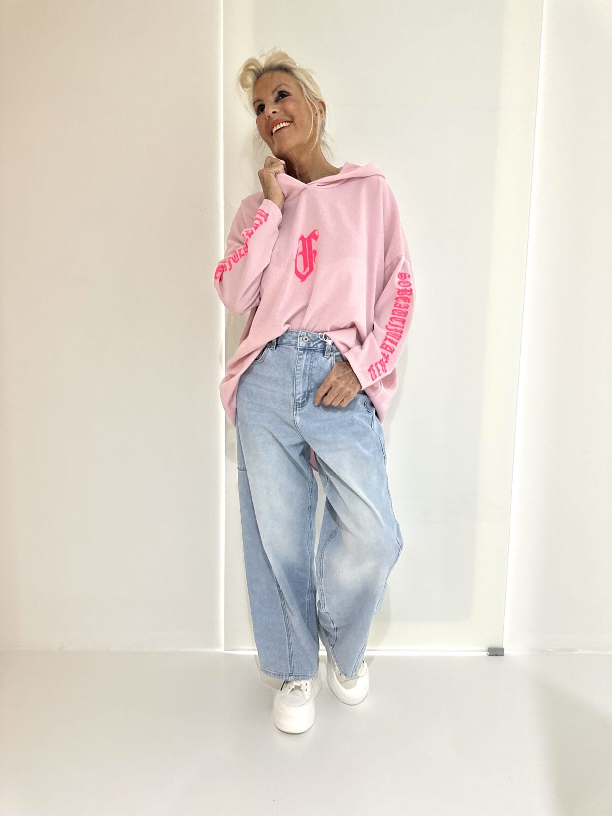 Hoodie PinkLetters – Image 3