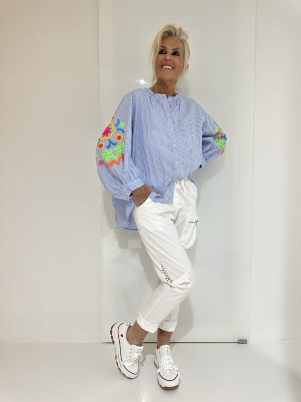 Bluse StripesBWColore