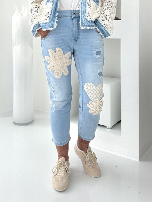 Jeans LoveSparkleFlower