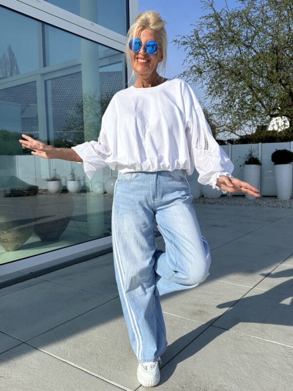 Sweat BlusenarmSpitze