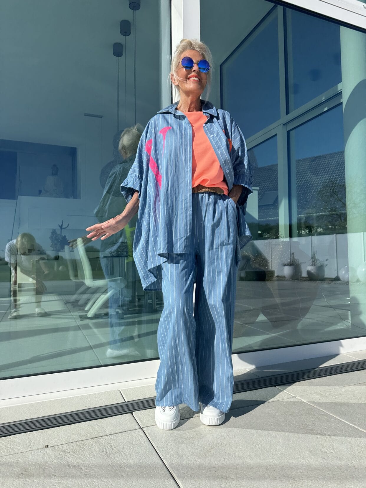 Bluse BlueSummerStripes