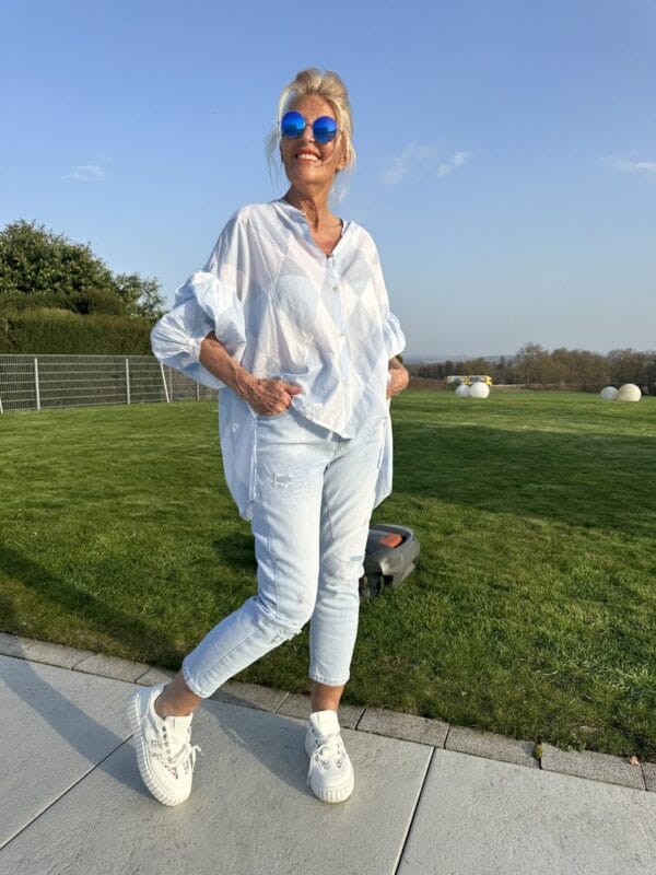 Bluse SummerBlueKaros