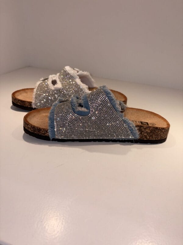 Pantolette JeansSparkleLow