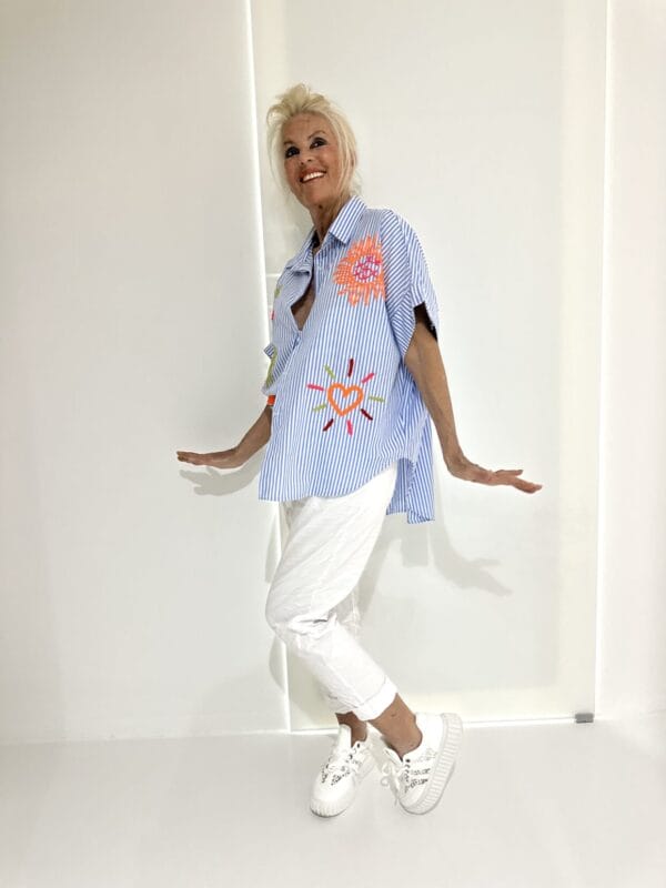 Bluse StripesSunStars