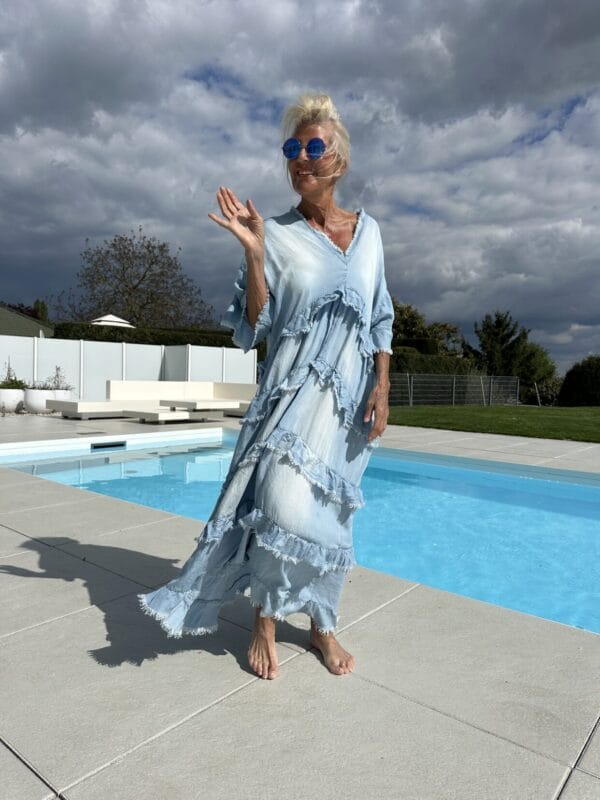 Kleid TenVolantFransen