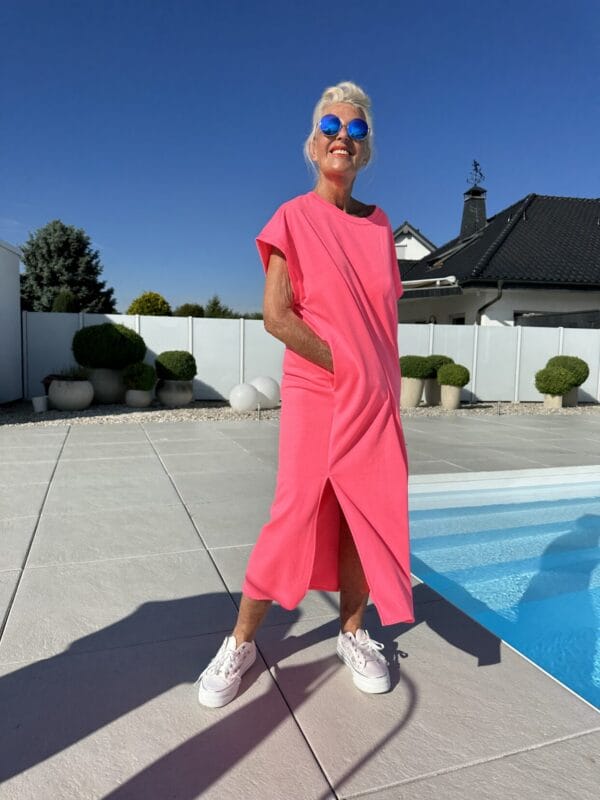 Kleid MaxiUniSchlitze