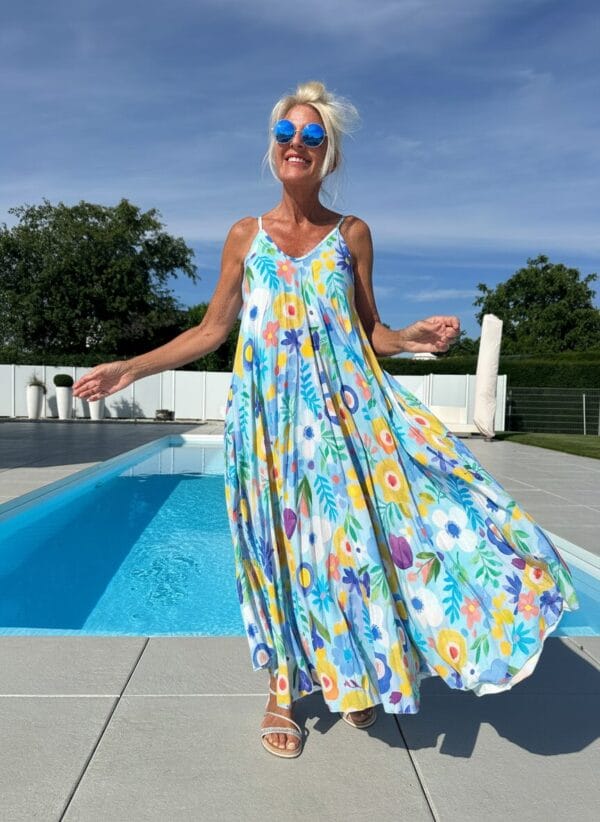 Kleid MaxiBlütenzauber