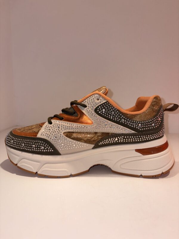 Sneaker StrassglanzMetallic