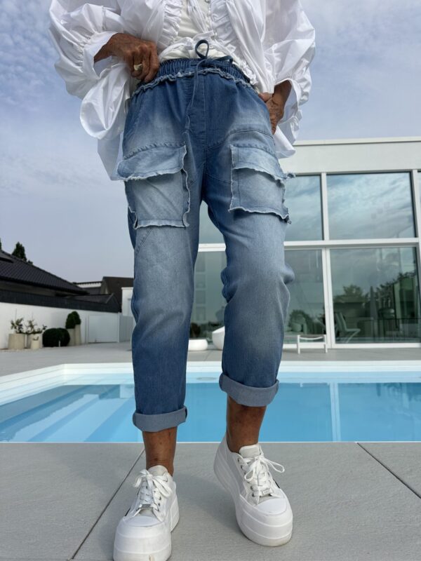 Jeans Fransentaschen