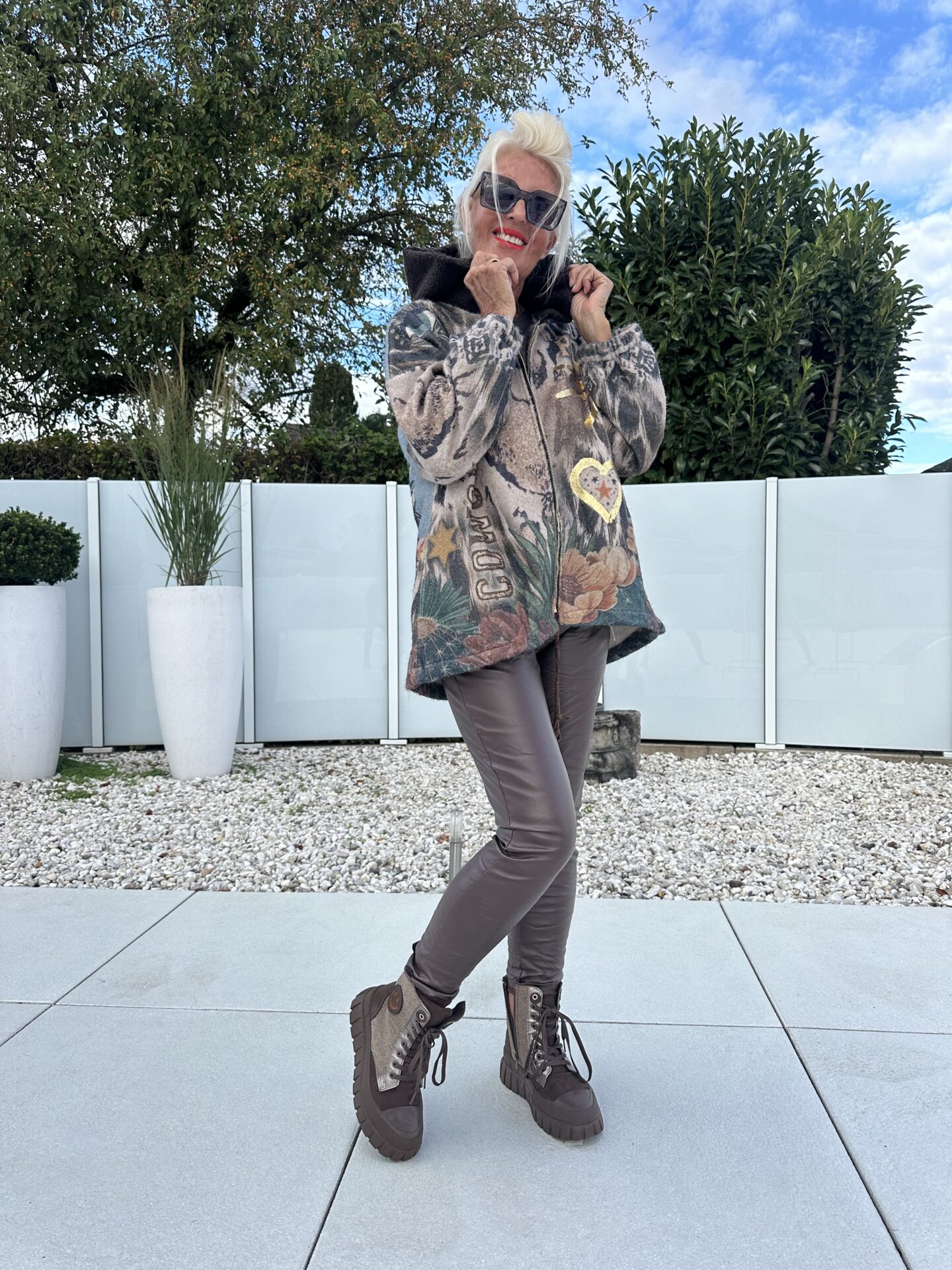 Jacke WesternPrint