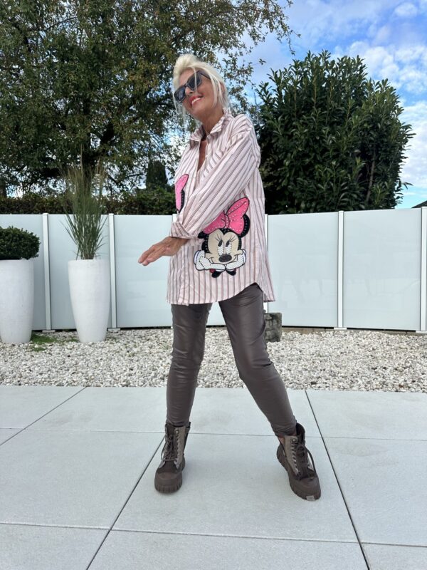 Bluse RosaStripeMouse