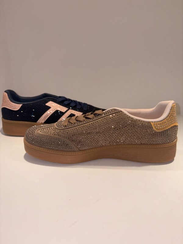 Sneaker MetallicPatchSparkle