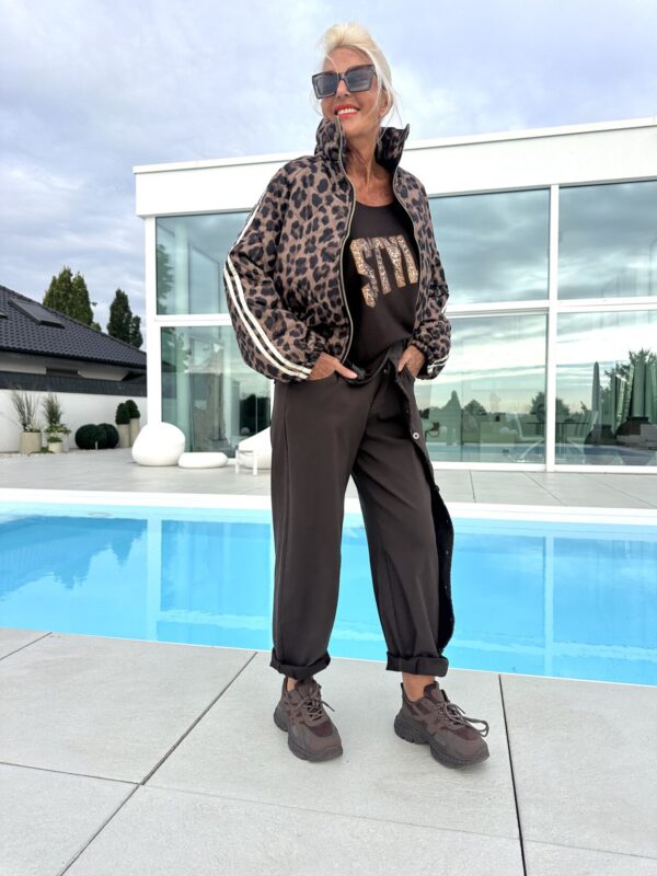 Jacke SteppLeoStripe