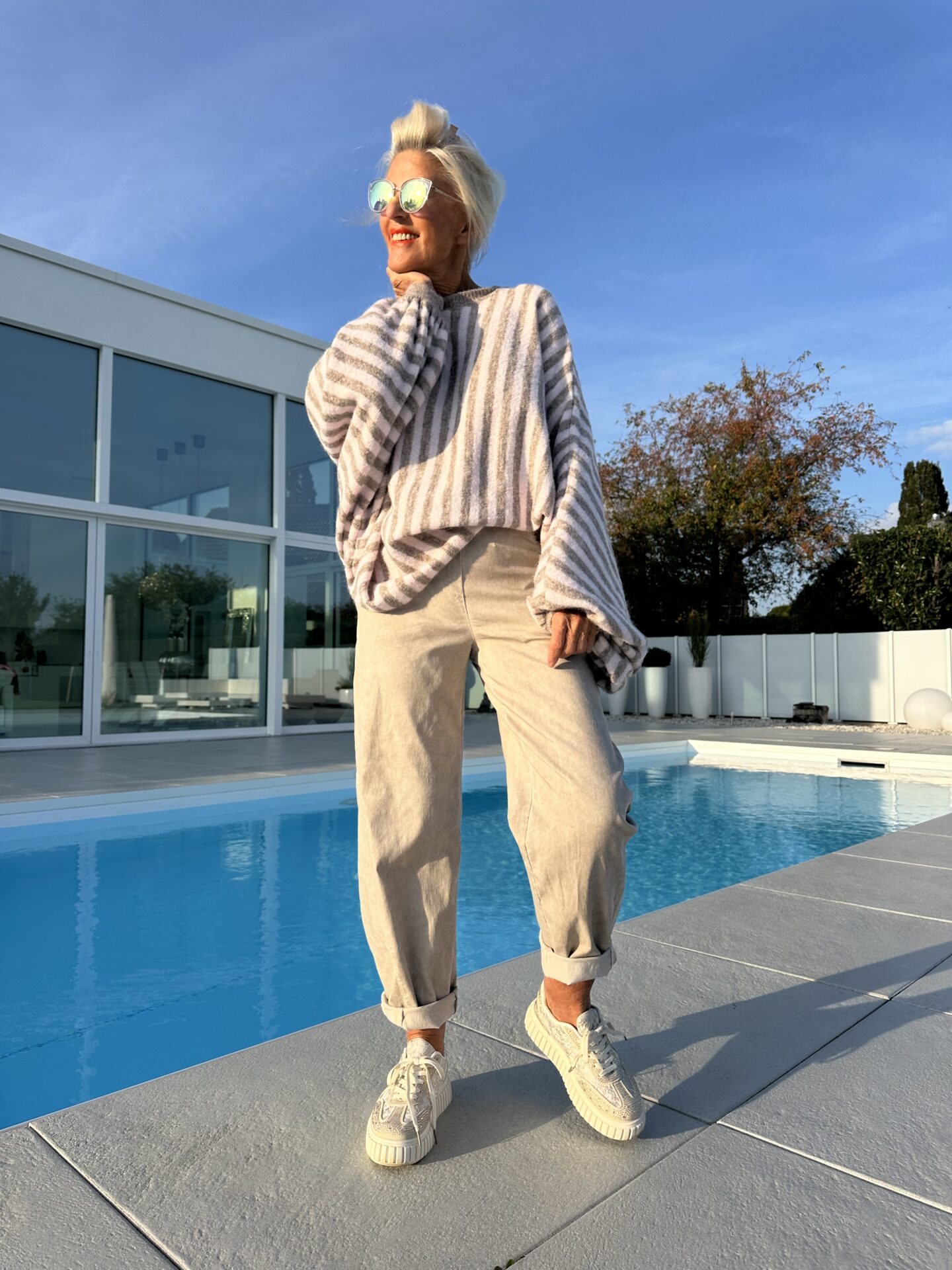 Pulli OversizeStreifen – Image 3