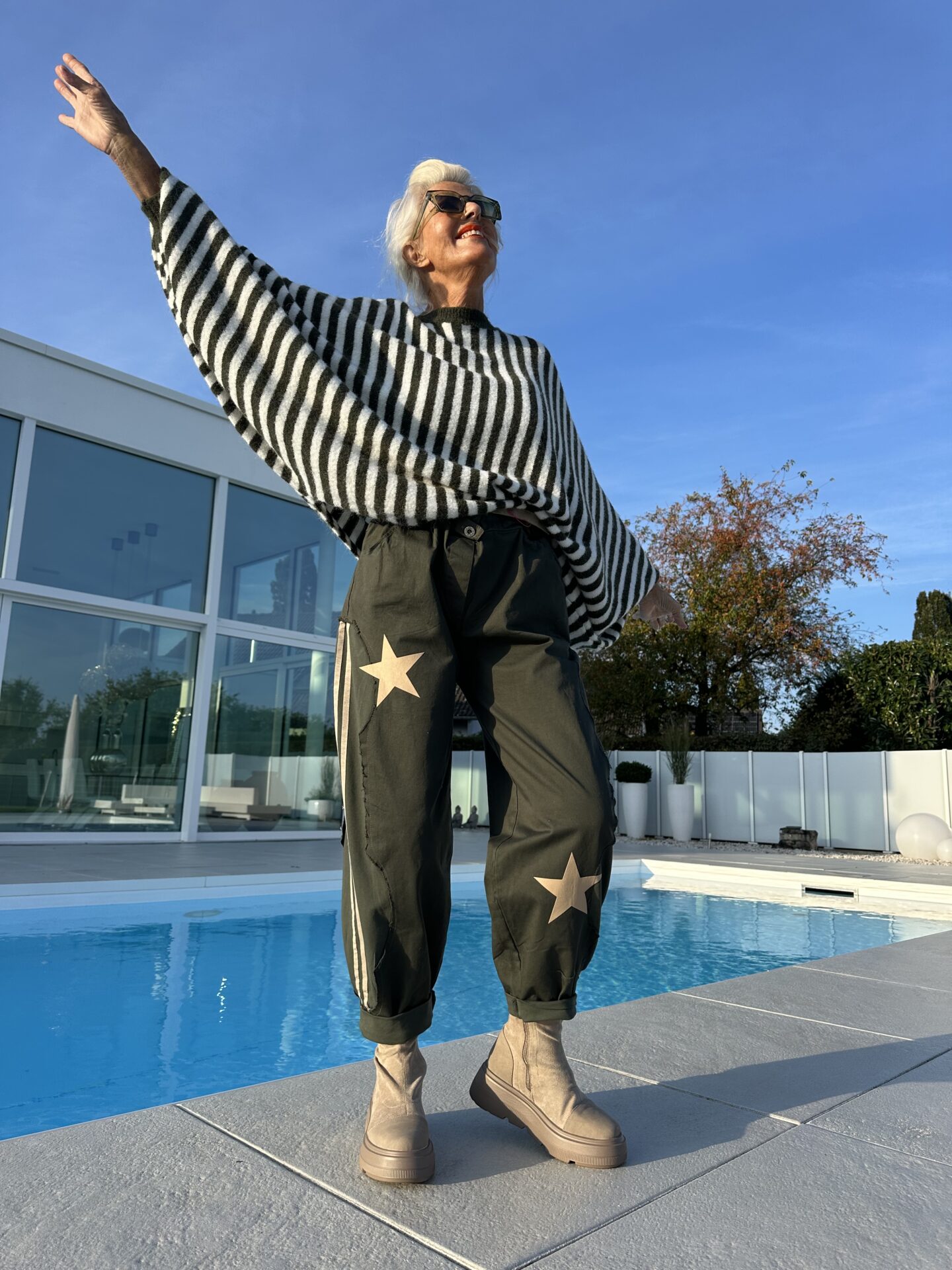 Pulli OversizeStreifen – Image 2