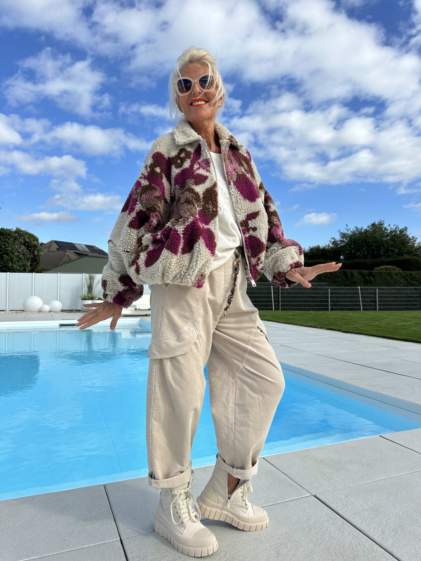Jacke FlowerTeddy – Image 3